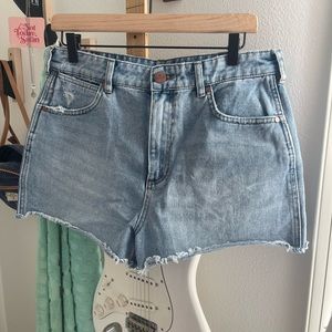 Billabong x Wrangler denim shorts